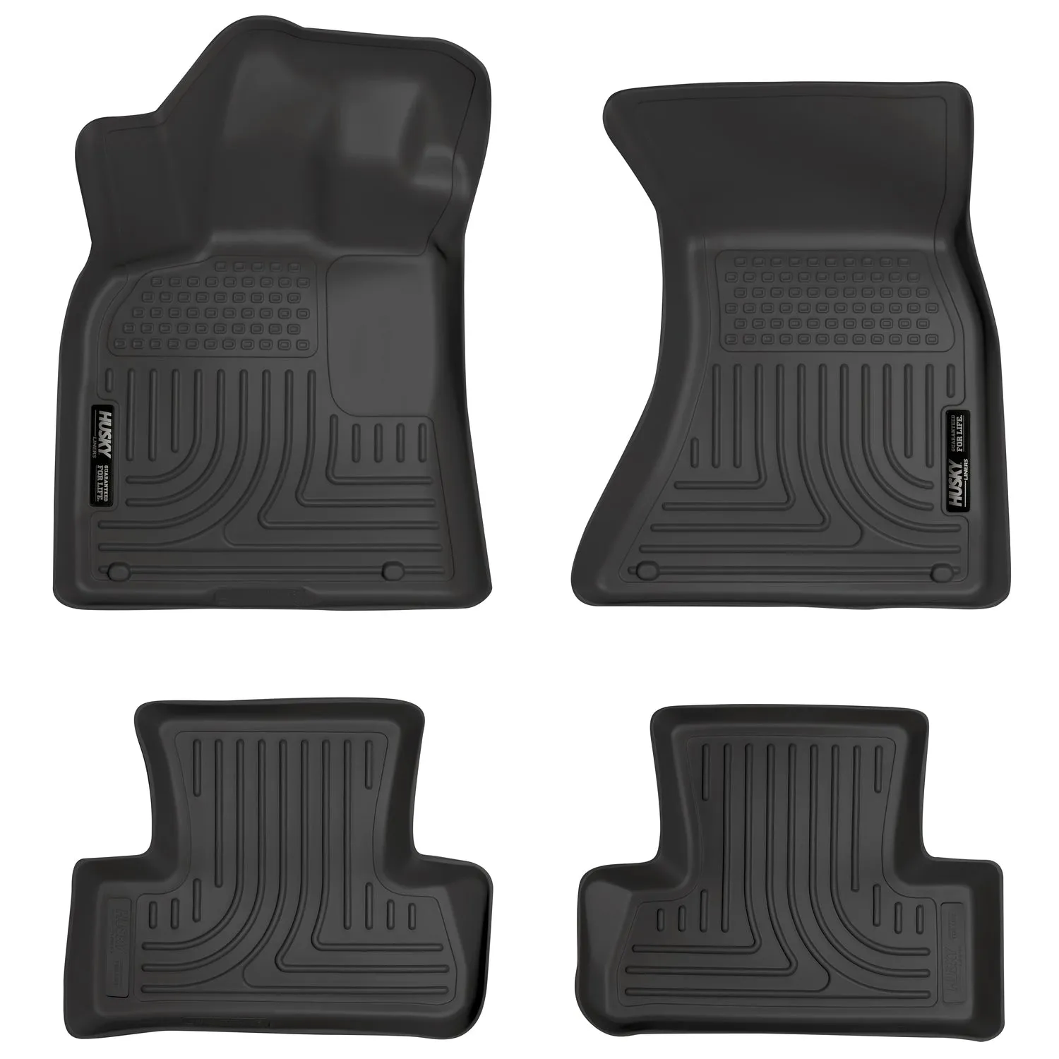 2009-2014 Audi Q5, 2014 SQ5 Front & 2nd Seat Floor Liners - Black