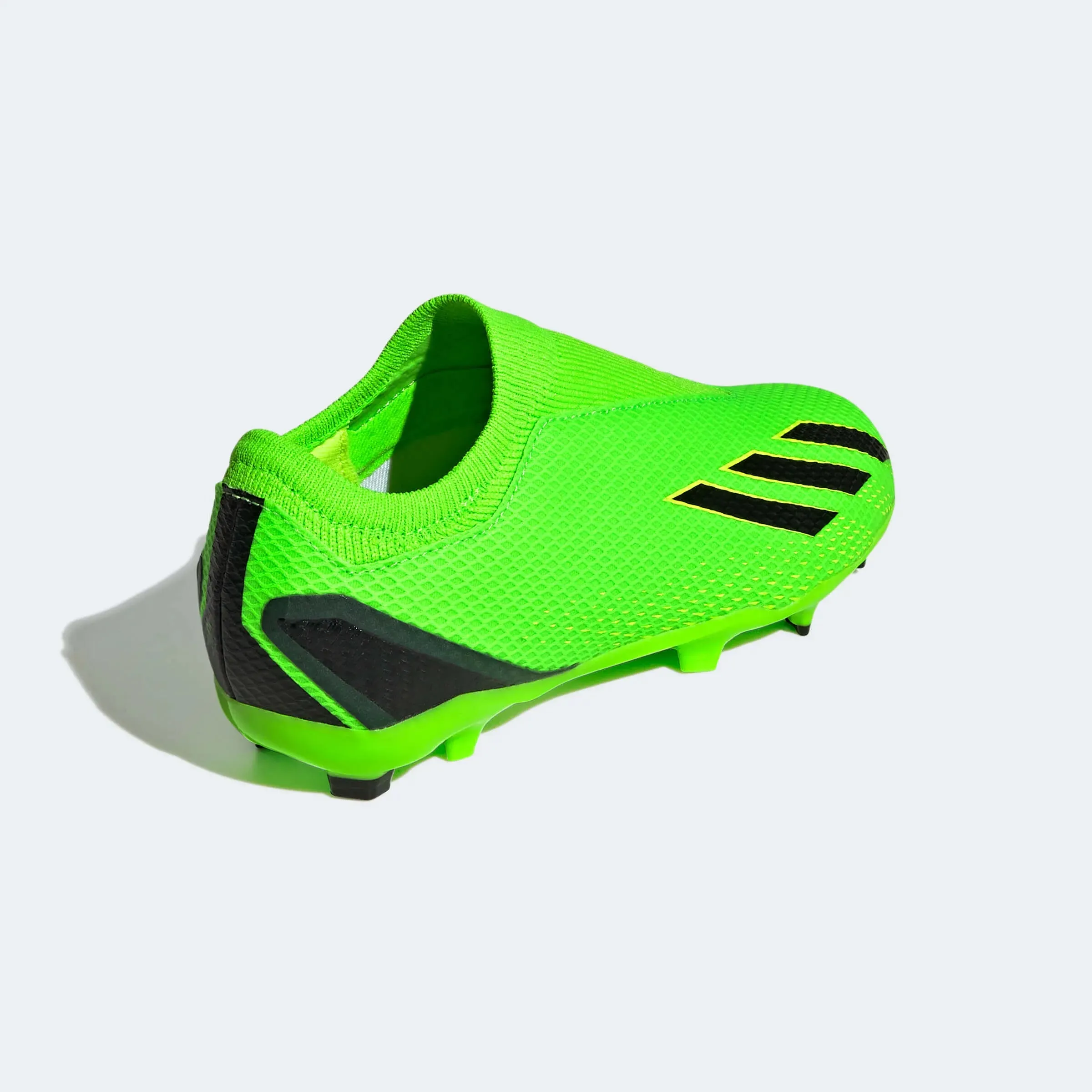 adidas JR X SpeedPortal .3 Laceless FG - Solar Green-Black