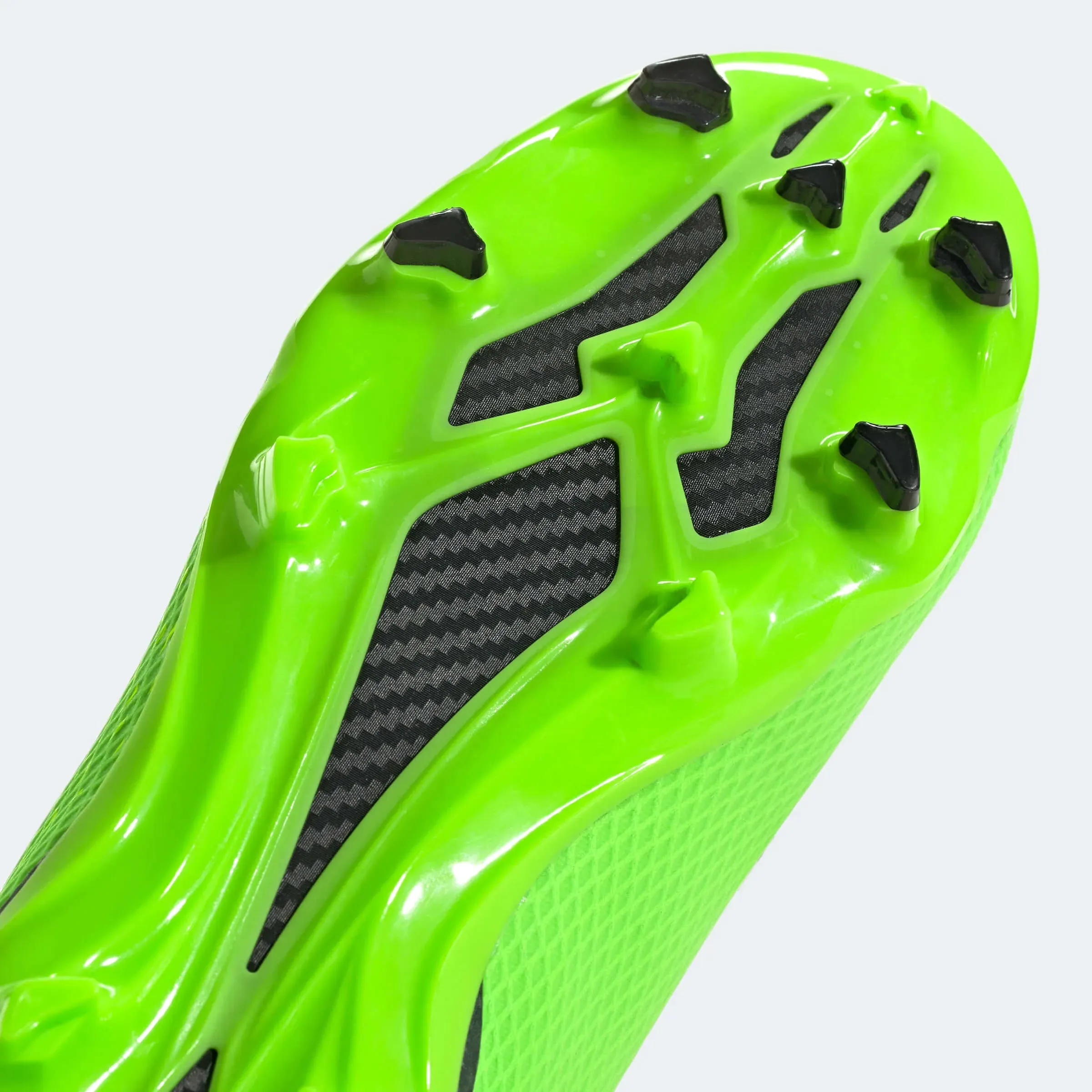 adidas JR X SpeedPortal .3 Laceless FG - Solar Green-Black
