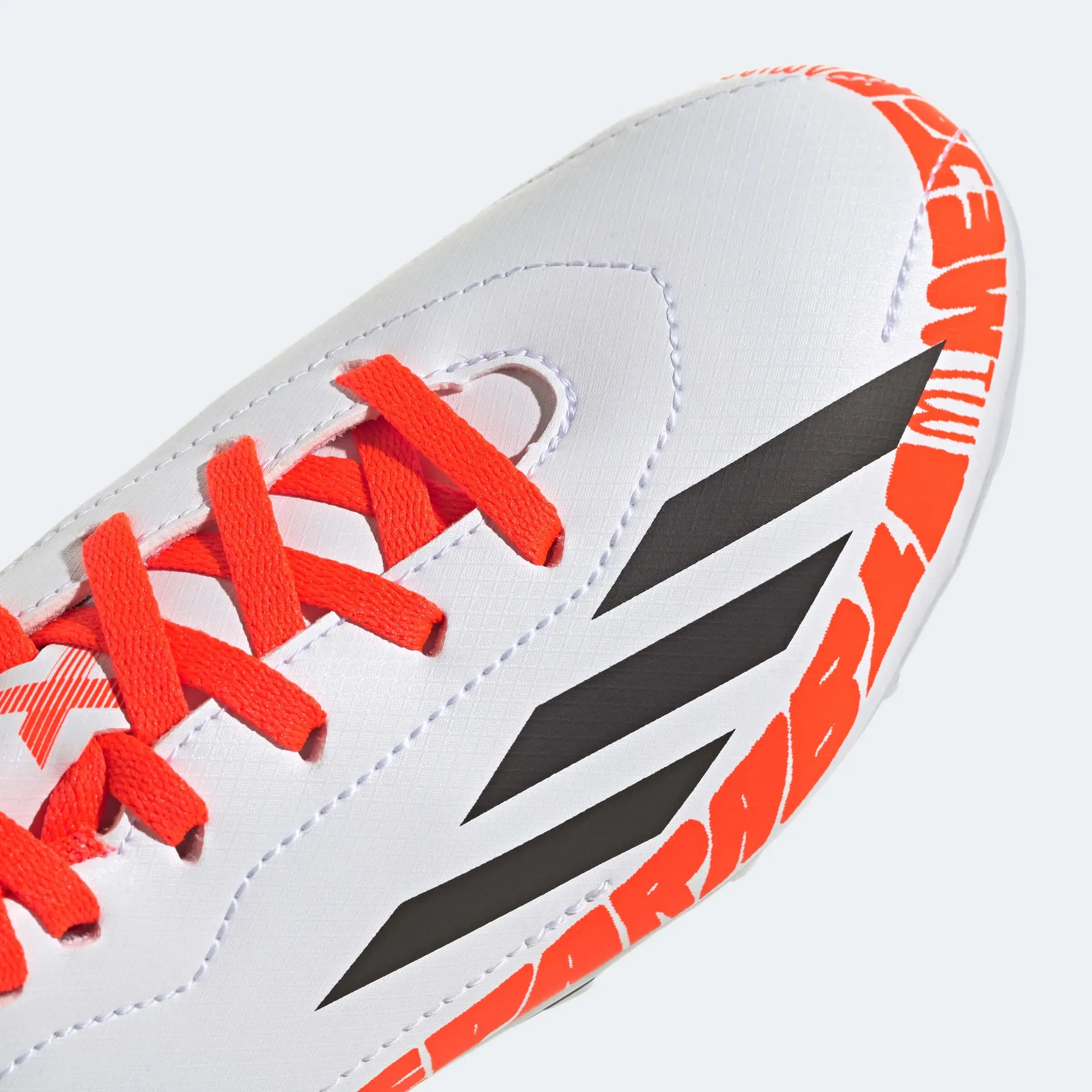 adidas Kids X SpeedPortal Messi .4 FG - White-Black-Solar Red
