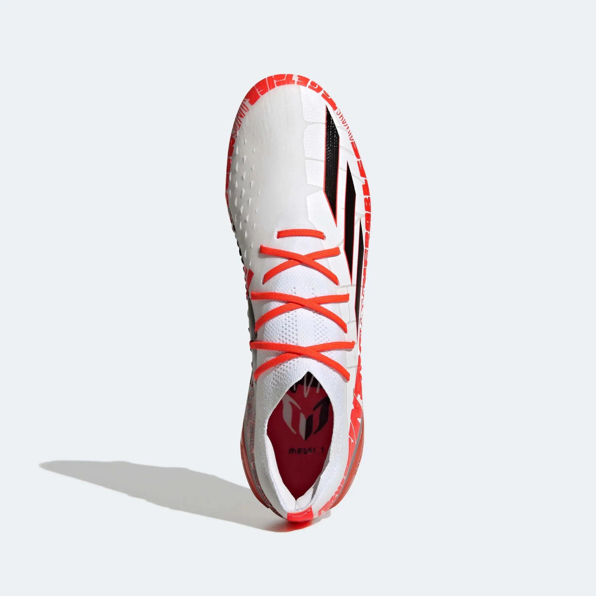 adidas X Speedportal Messi.1 FG - Black-Solar Red
