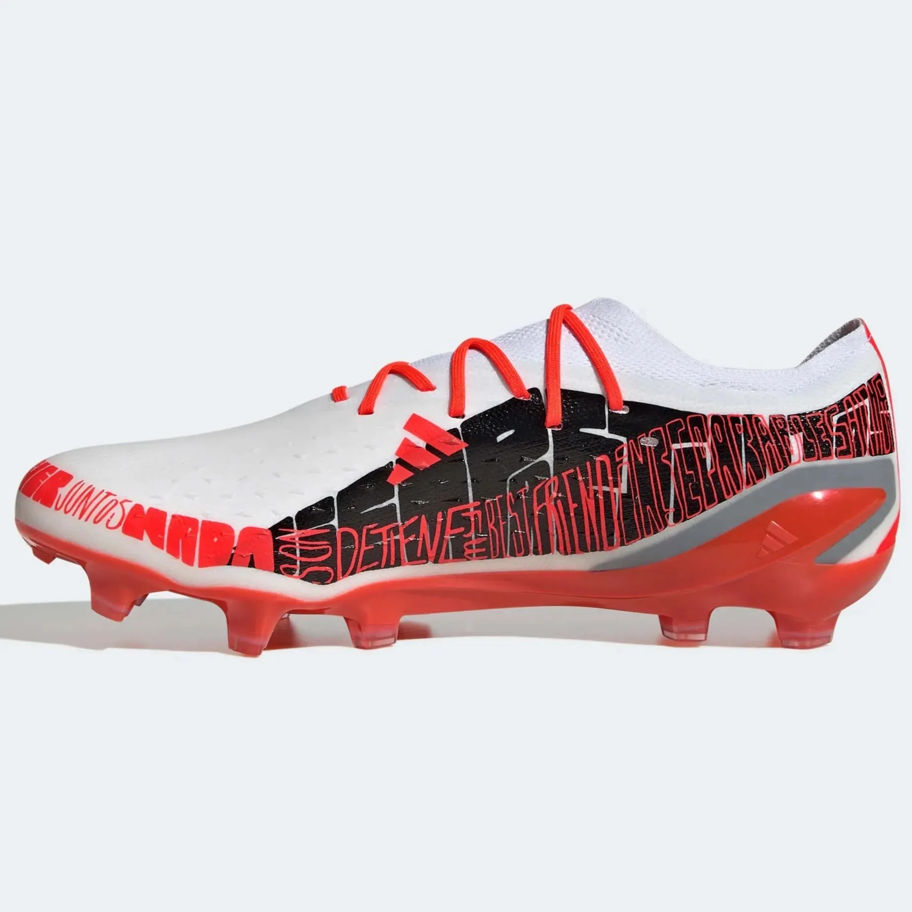 adidas X Speedportal Messi.1 FG - Black-Solar Red