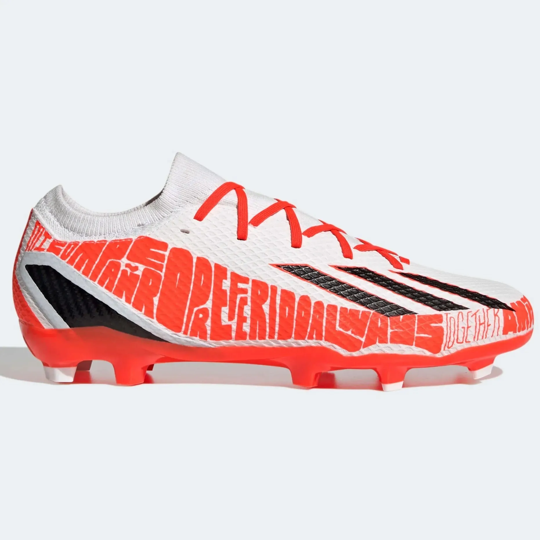 adidas X Speedportal Messi.3 FG - White-Solar Red