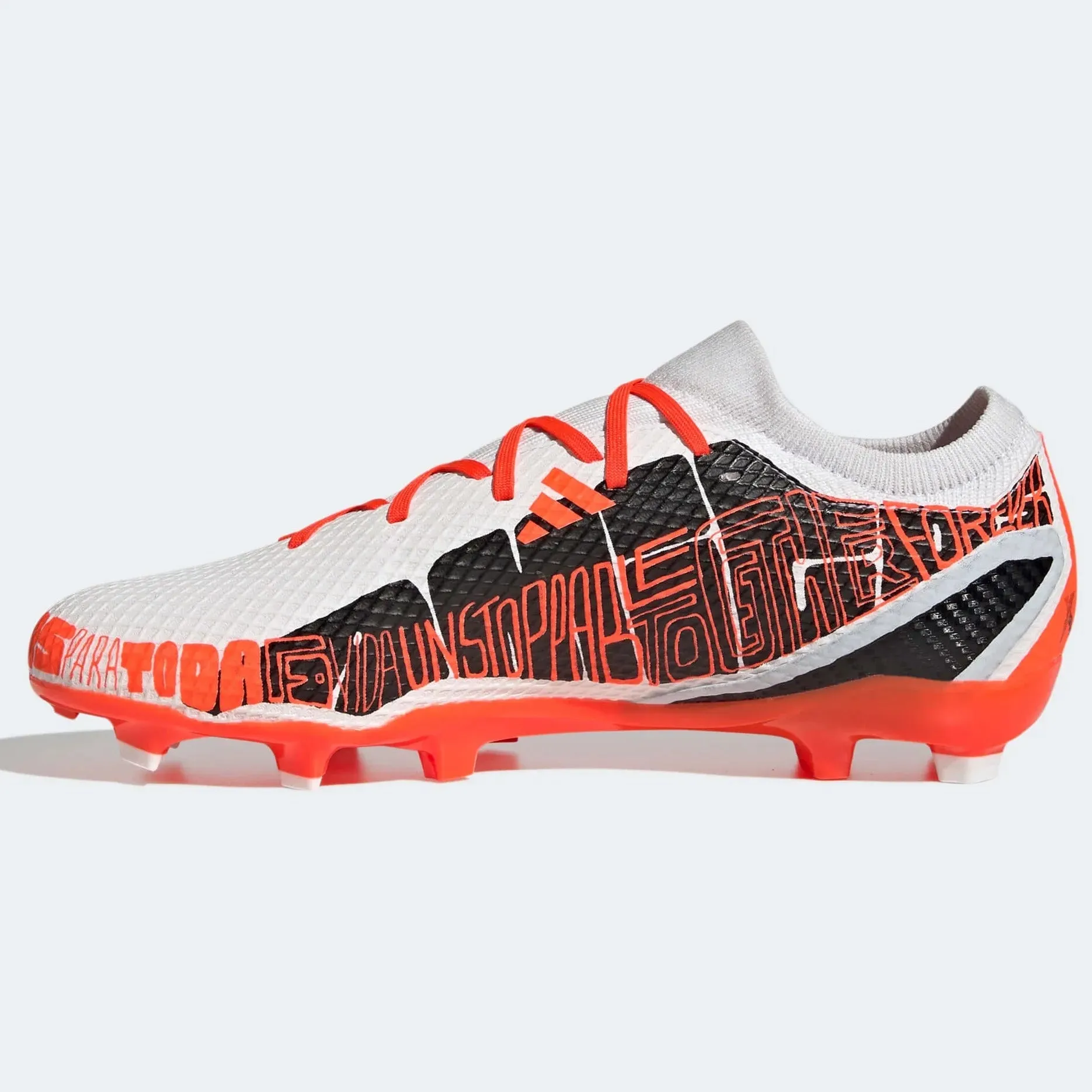 adidas X Speedportal Messi.3 FG - White-Solar Red