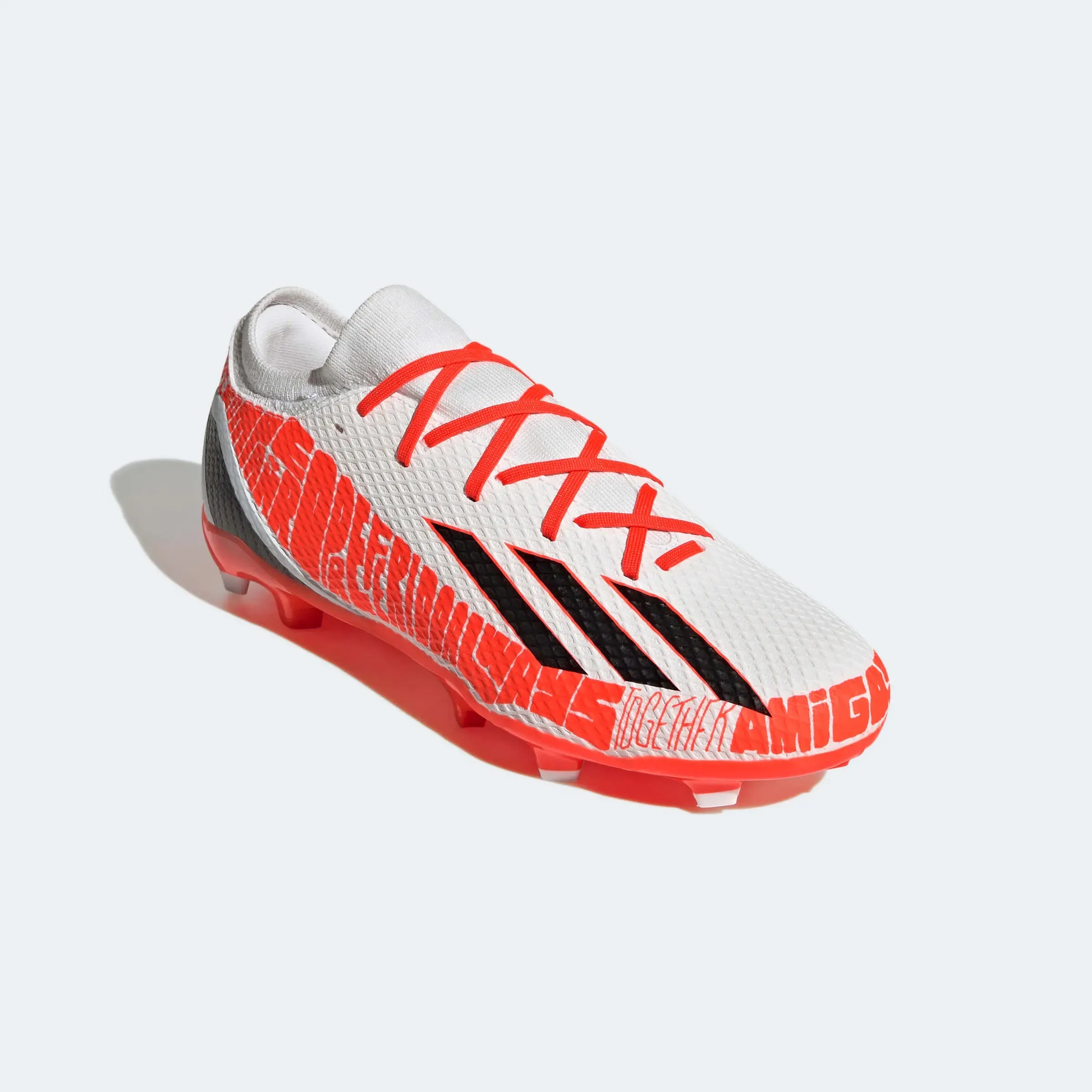 adidas X Speedportal Messi.3 FG - White-Solar Red