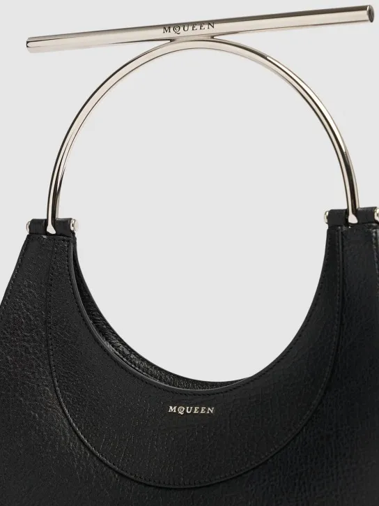 Alexander McQueen   Cross Bar leather hobo bag 