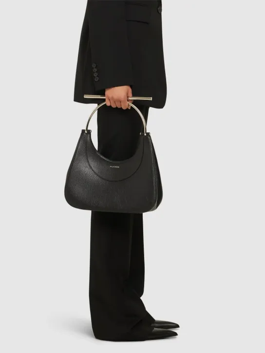 Alexander McQueen   Cross Bar leather hobo bag 