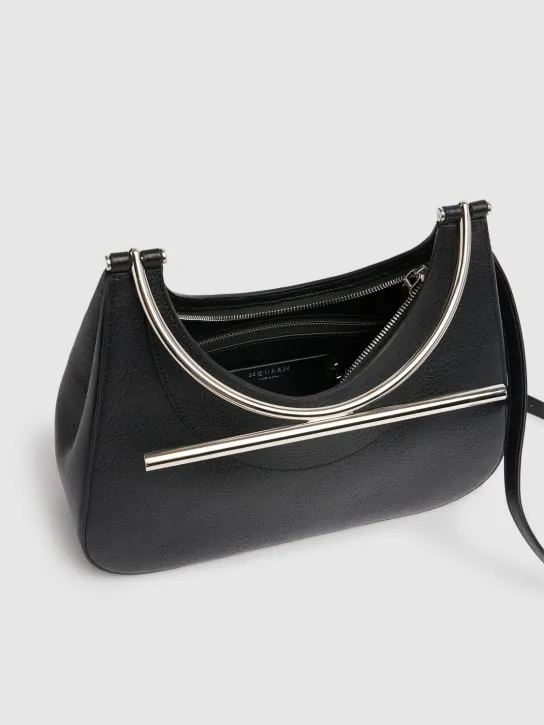 Alexander McQueen   Cross Bar leather hobo bag 