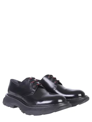 Alexander McQueen Round Toe Derby Shoes