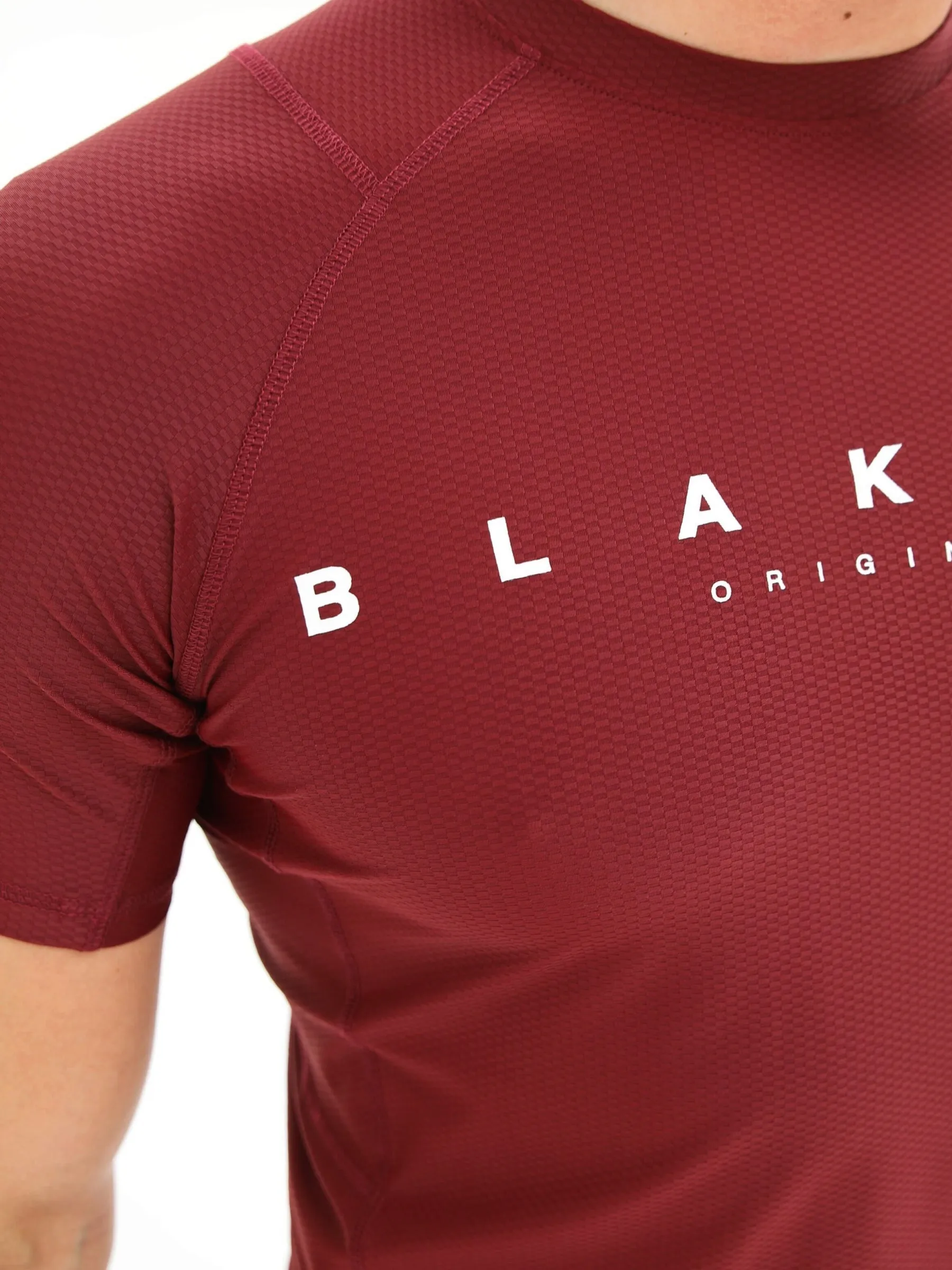 Apex Gym T-Shirt - Burgundy