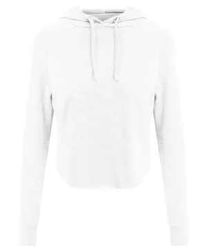 Arctic White - Women's cross back hoodie
