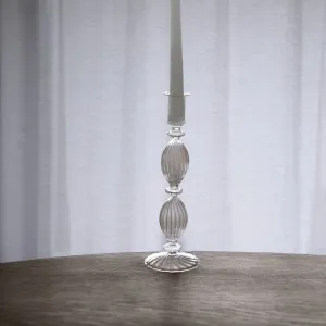 Beatriz Ball Glass Cambridge Beryl 10" Candlestick Holder (Set of 2)