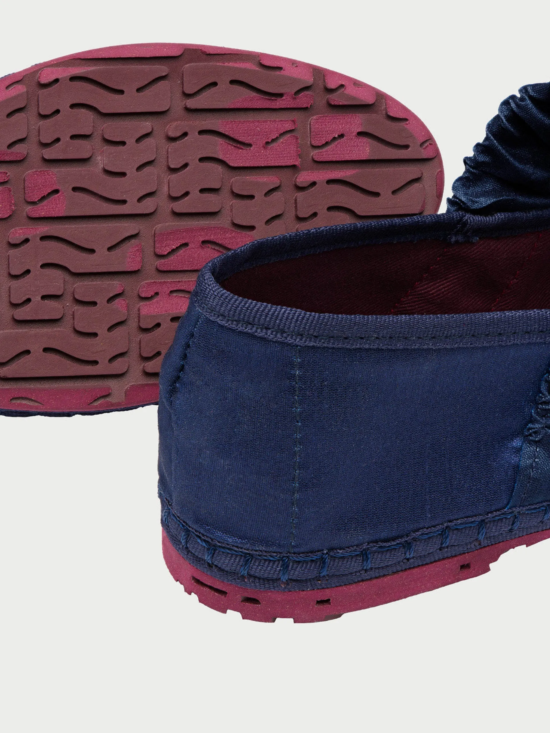 Blue Mafalda flats