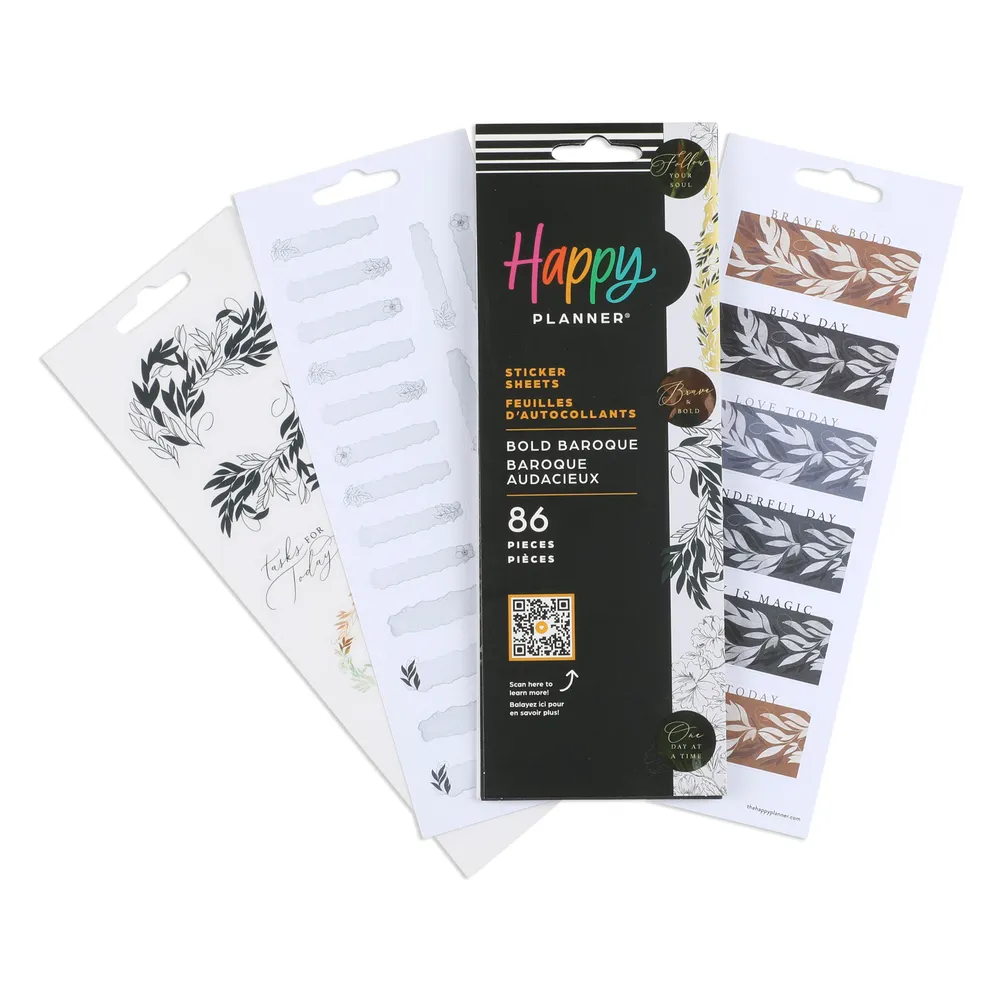 Bold Baroque - 8 Sticker Sheets