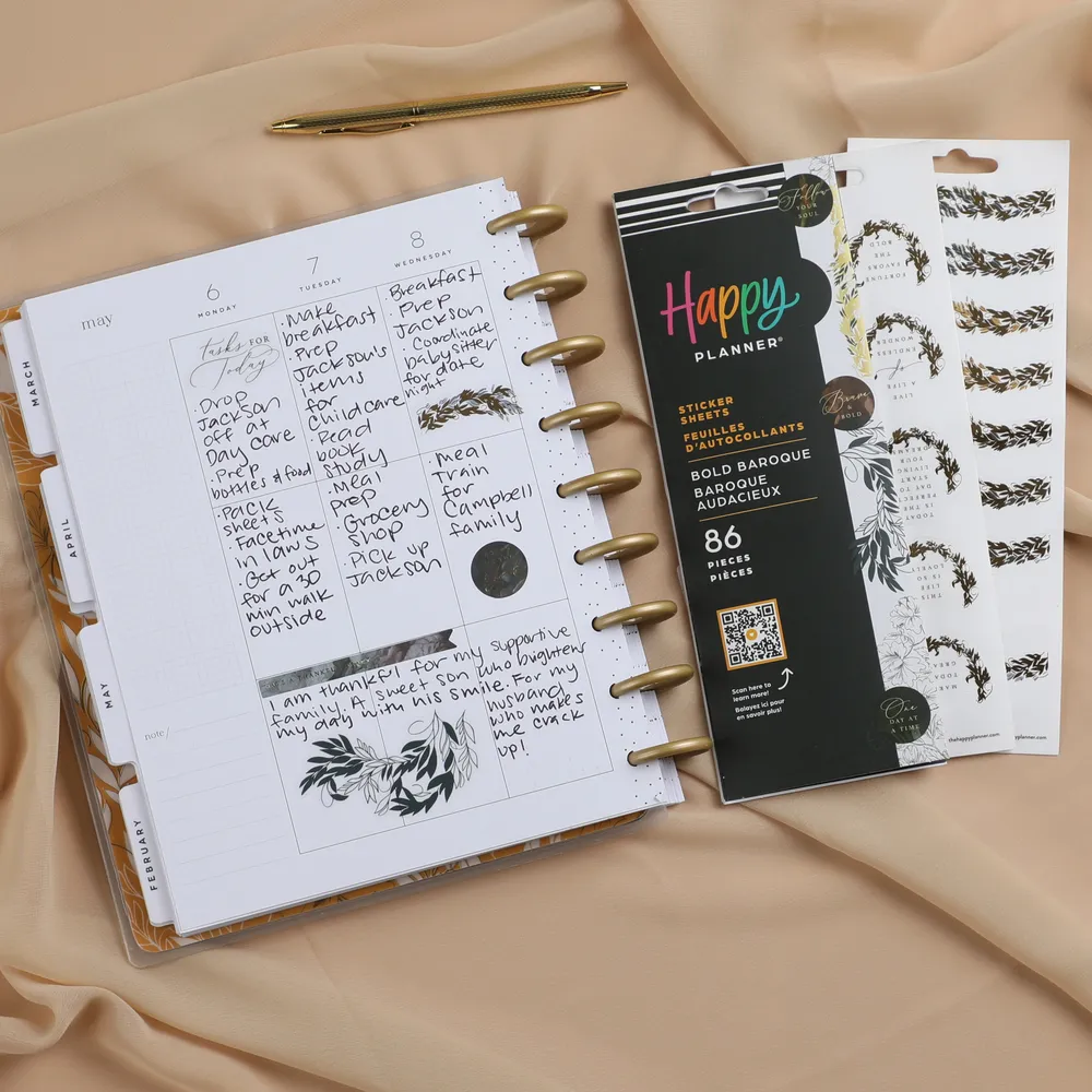 Bold Baroque - 8 Sticker Sheets