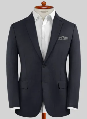 Caccioppoli Sun Dream Navy Blue Wool Silk Jacket