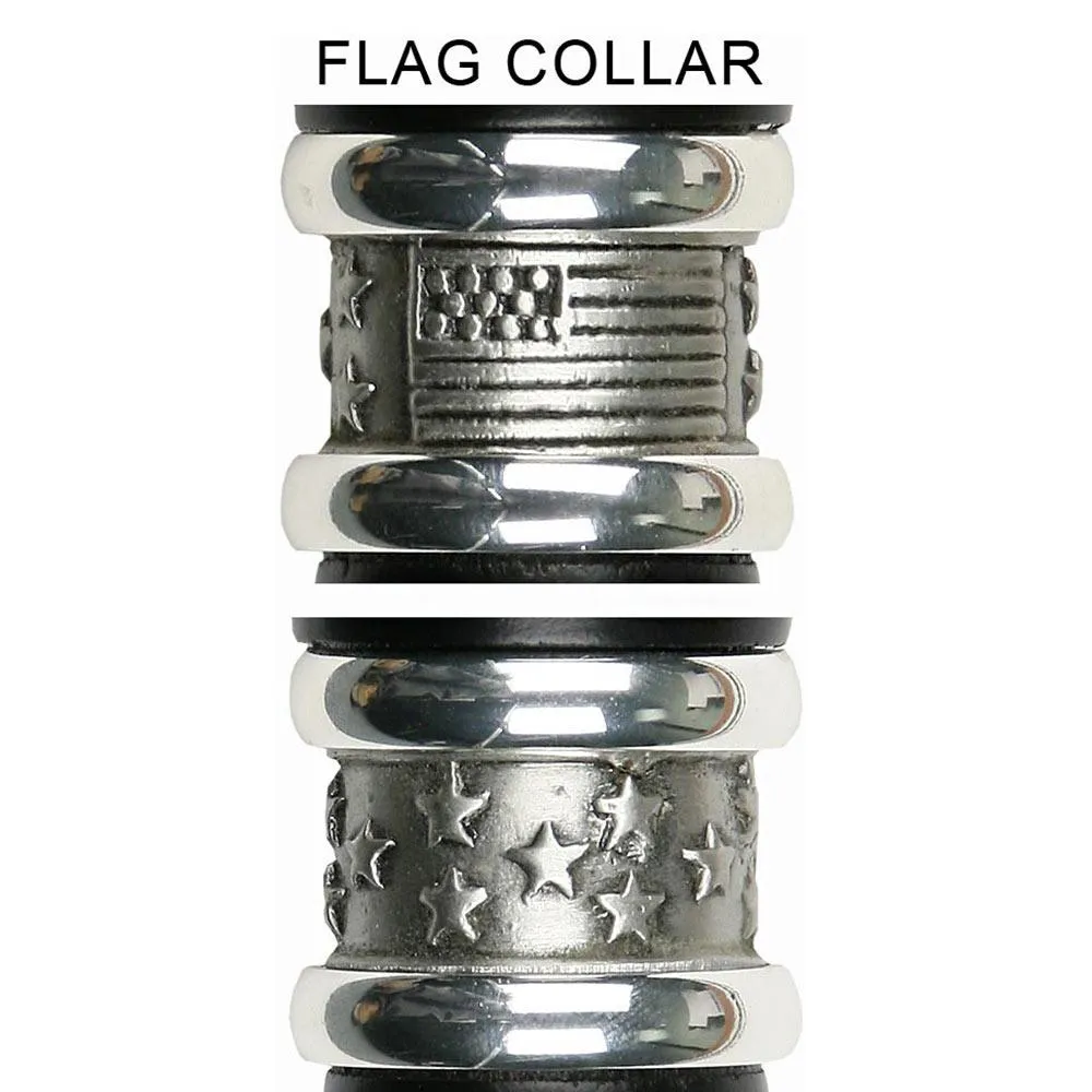 Christian Cross Knob Stick - Beechwood Shaft & Pewter Collar