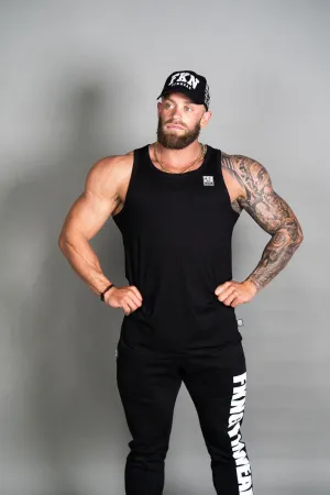 Conquer | Men's Classic Gym Singlet | Black