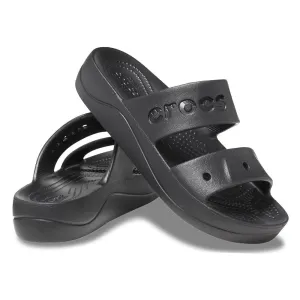 Crocs Baya -Platform Sandal - Black