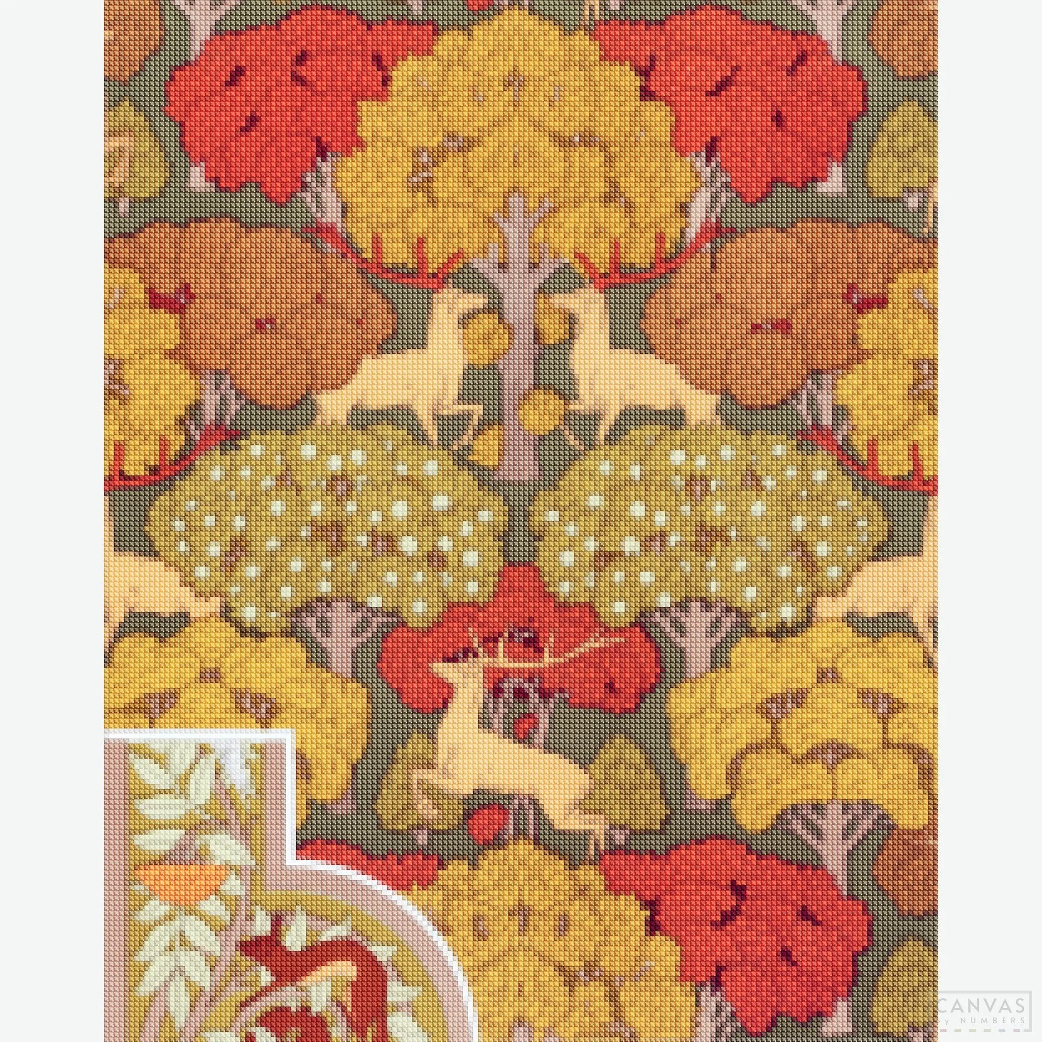 Deer in the Forest Diamond Painting