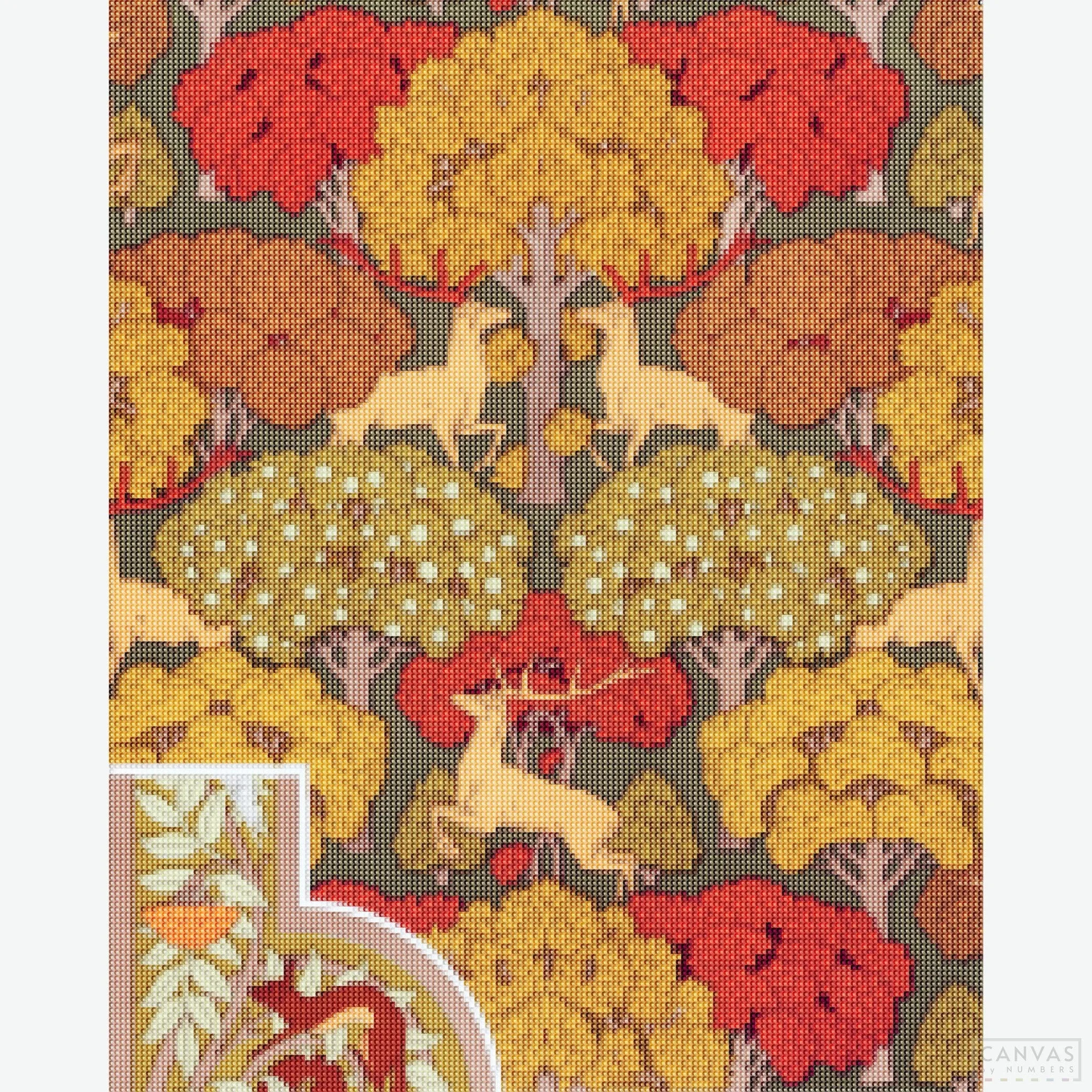 Deer in the Forest Diamond Painting