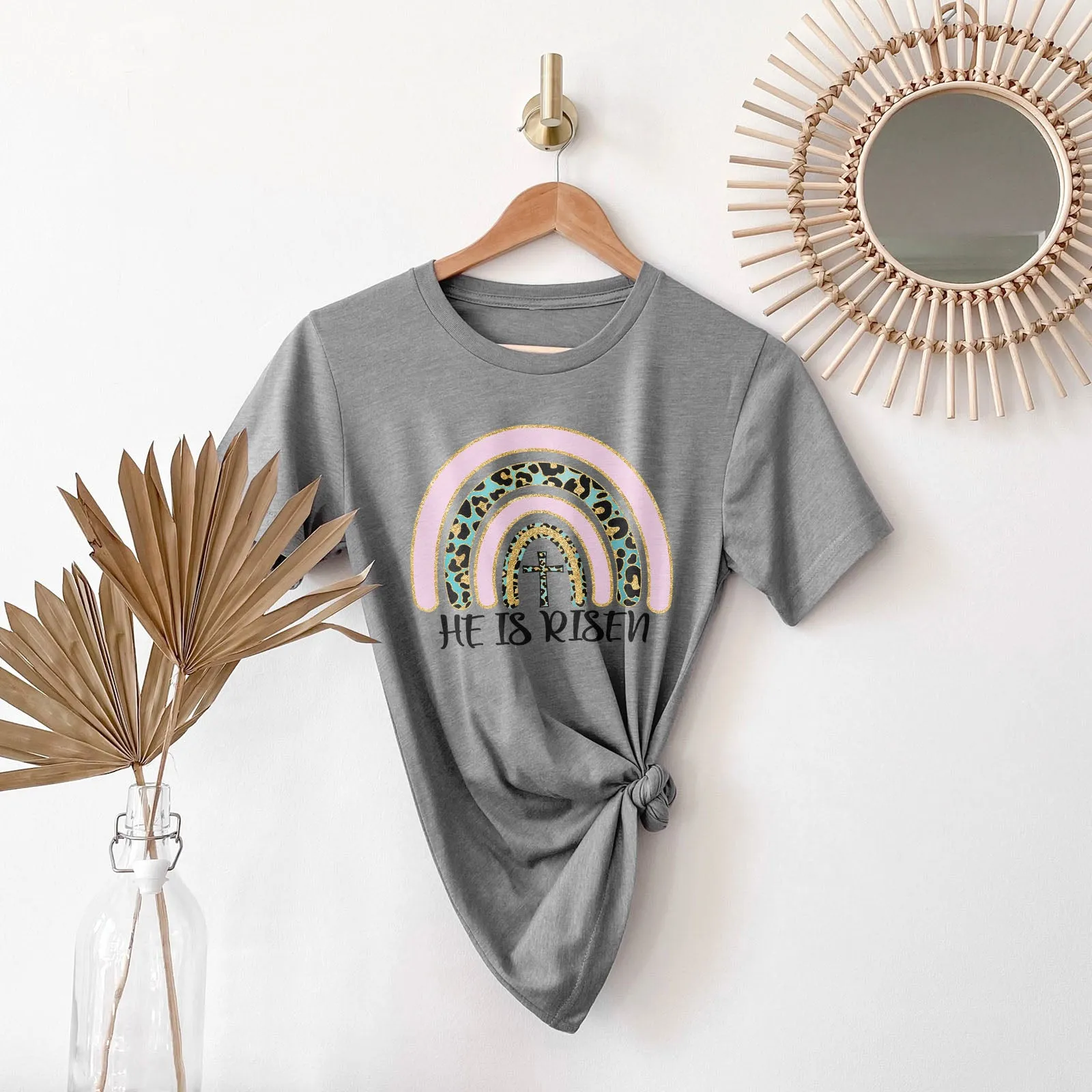 Easter Sparkle Rainbow Tee