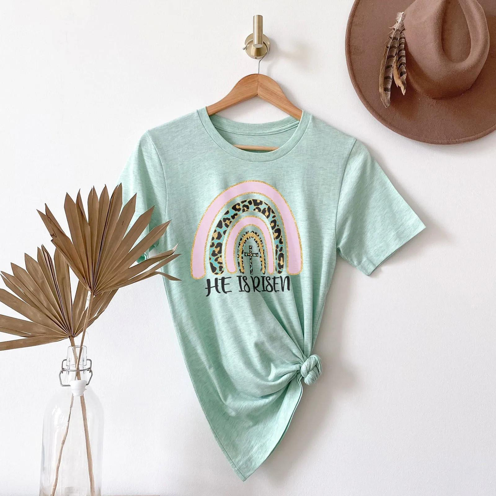 Easter Sparkle Rainbow Tee
