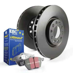 EBC Brakes S20K2196 S20 Kits Ultimax and Plain Rotors