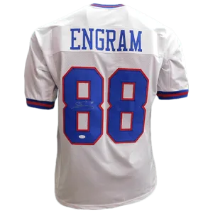 Evan Engram Autographed Pro Style Football Jersey Color Rush (JSA)