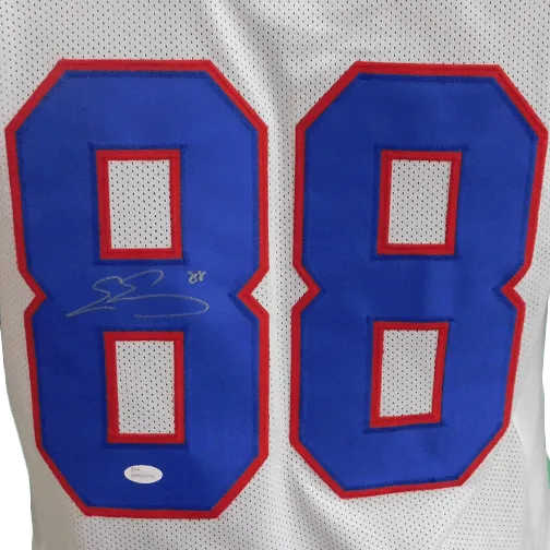 Evan Engram Autographed Pro Style Football Jersey Color Rush (JSA)