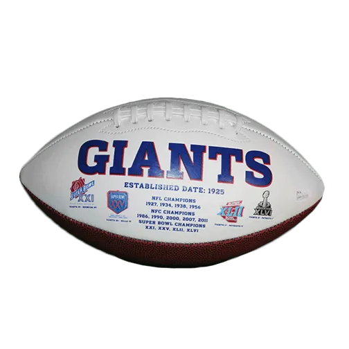 Evan Engram New York Giants Logo Full Size Football Autographed (JSA)