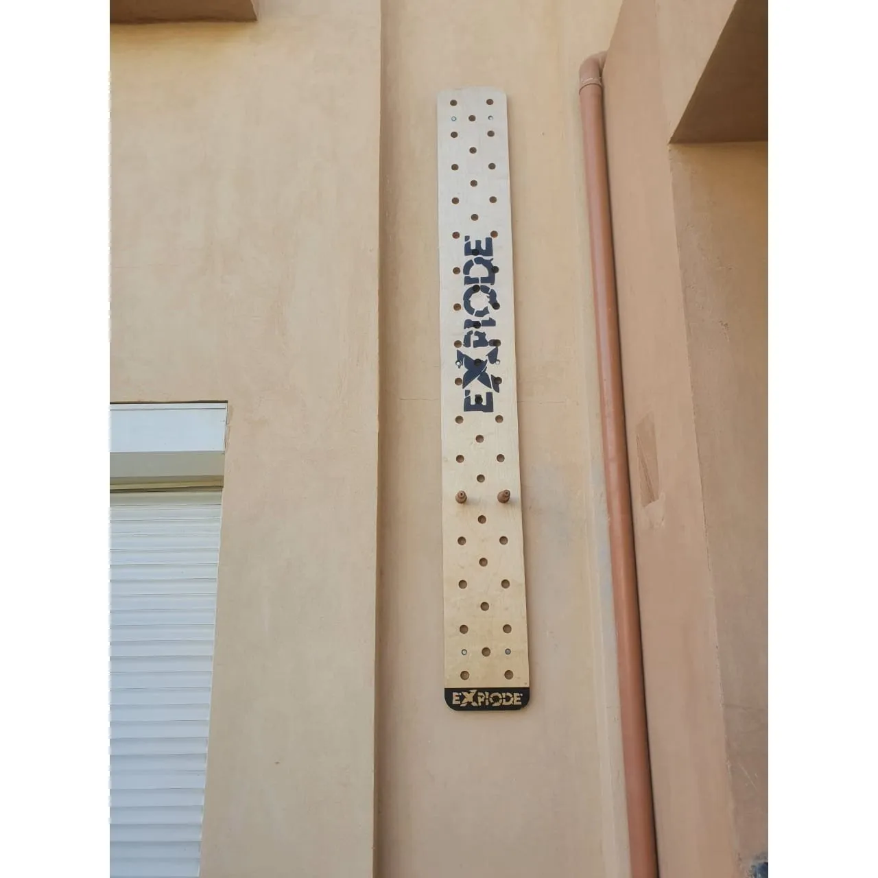 Explode Fitness Gym CrossFit Calisthenics & Bodyweight Workout Peg Board [WS]
