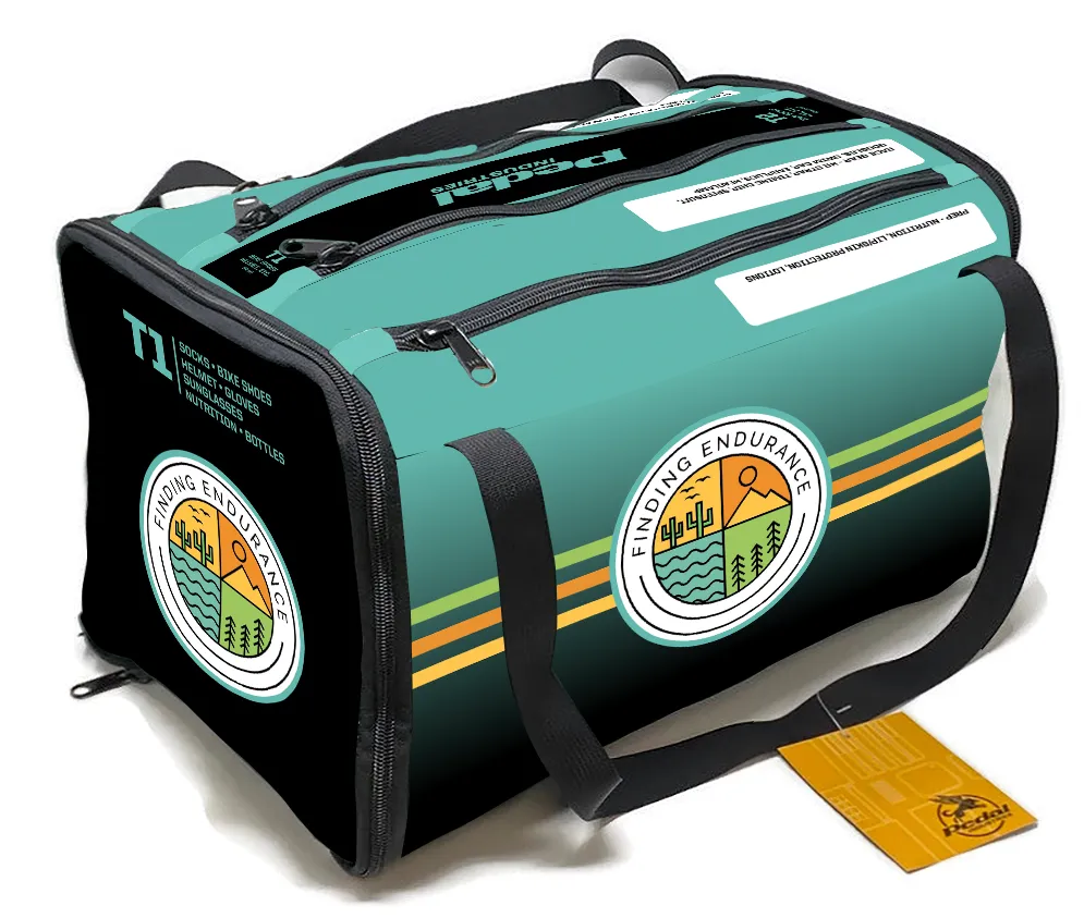 Finding Endurance 2023 TRIATHLON SPECIFIC RaceDay Bag