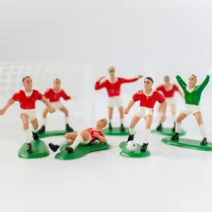 Football Team Cake Topper Set - Red