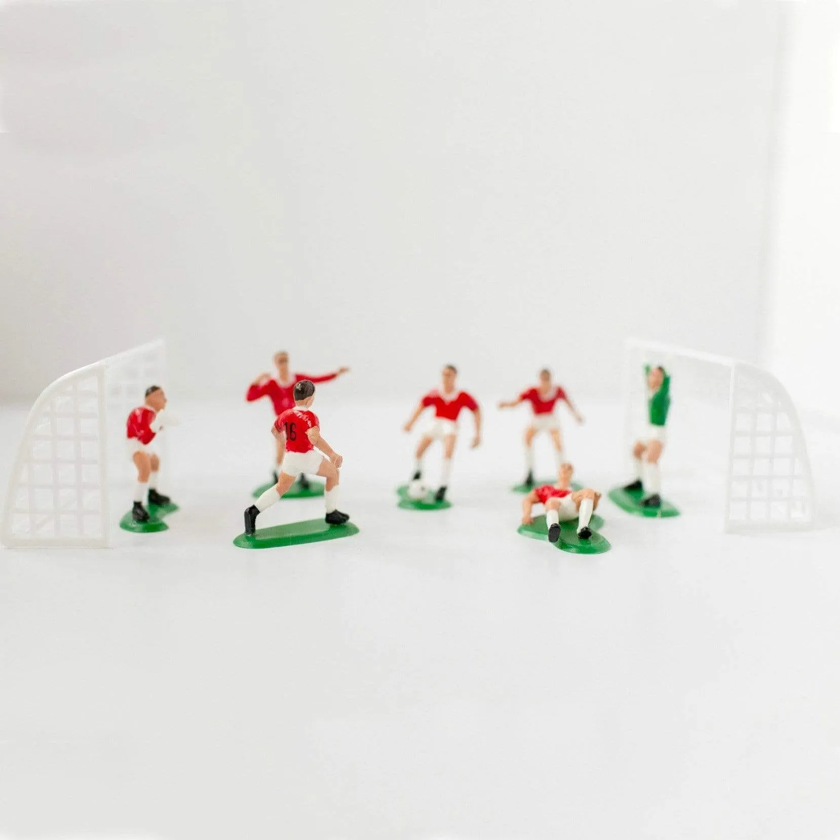 Football Team Cake Topper Set - Red
