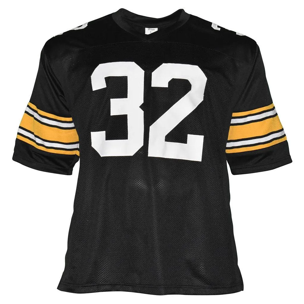 Franco Harris Unsigned Pittsburgh Black Football Jersey