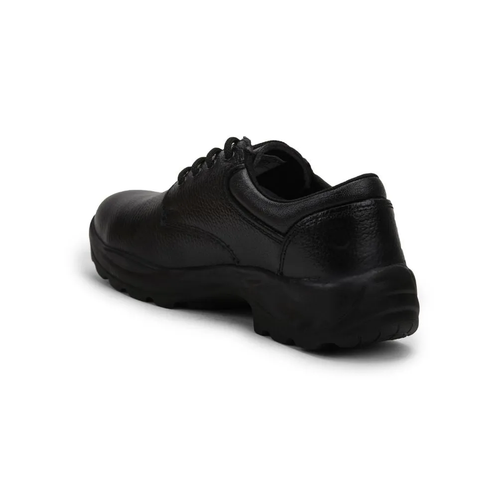 Freedom Casual (Black) Safety Derby Steel Toe Shoes SHAKTI01 By Liberty