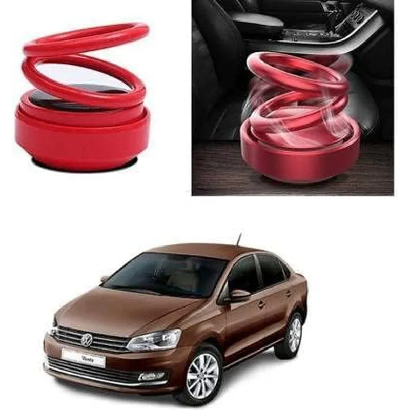 G.FIDEL Car Air Freshener Solar Alloy Rotating Pressure Reduction Car Accessories Car Perfume Diffuser Seat Aromatherapy Air Purifier