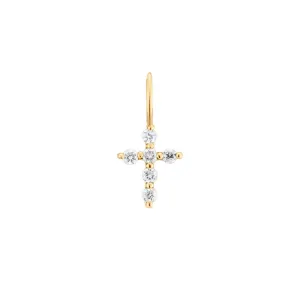 GRACE Diamond Cross Charm
