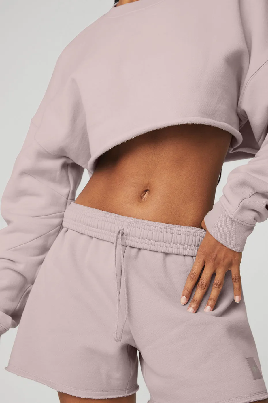 Gym Short - Lavender Dusk
