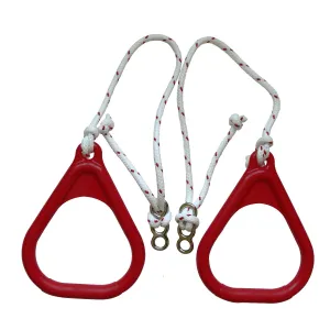 Gymnastics Rings for Kids - Red