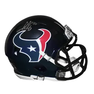 Jadeveon Clowney Autographed Houston Texans Mini Football Helmet Speed (JSA)