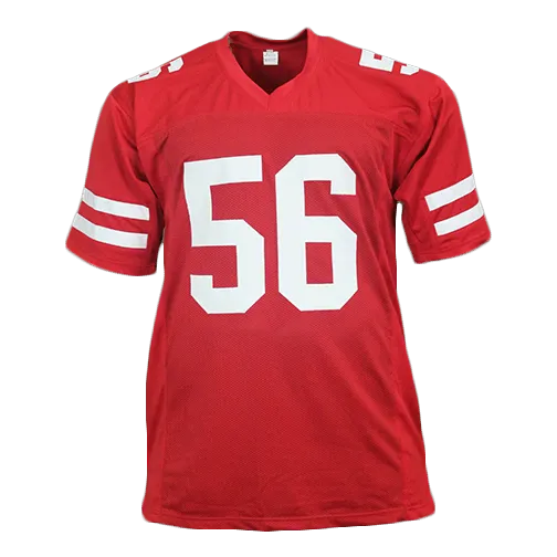 Kwon Alexander Autographed Pro Style Football Jersey Red JSA