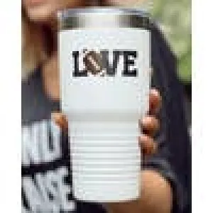 Love Football 32oz Tumbler