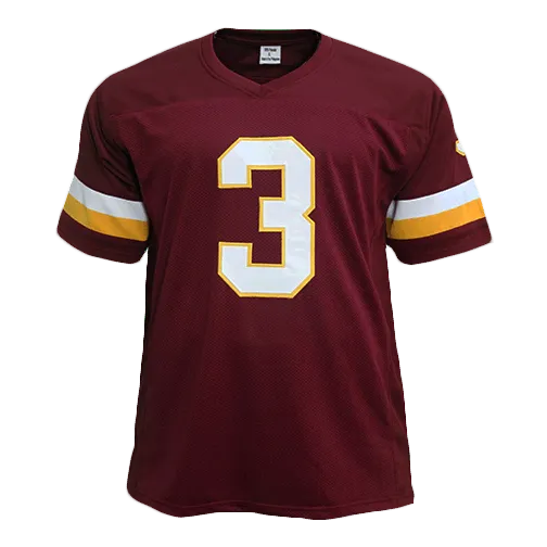Mark Moseley Washington Redskins Autographed Football Jersey Maroon (JSA)