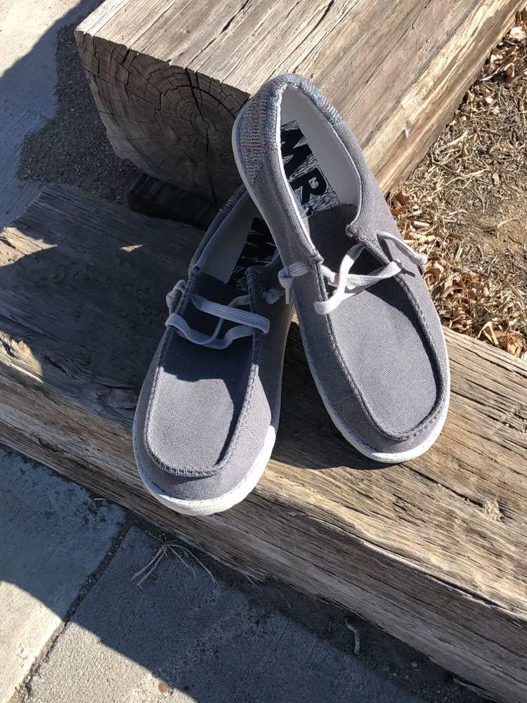 Men's Mr. Jay David Slip on Shoes GREY