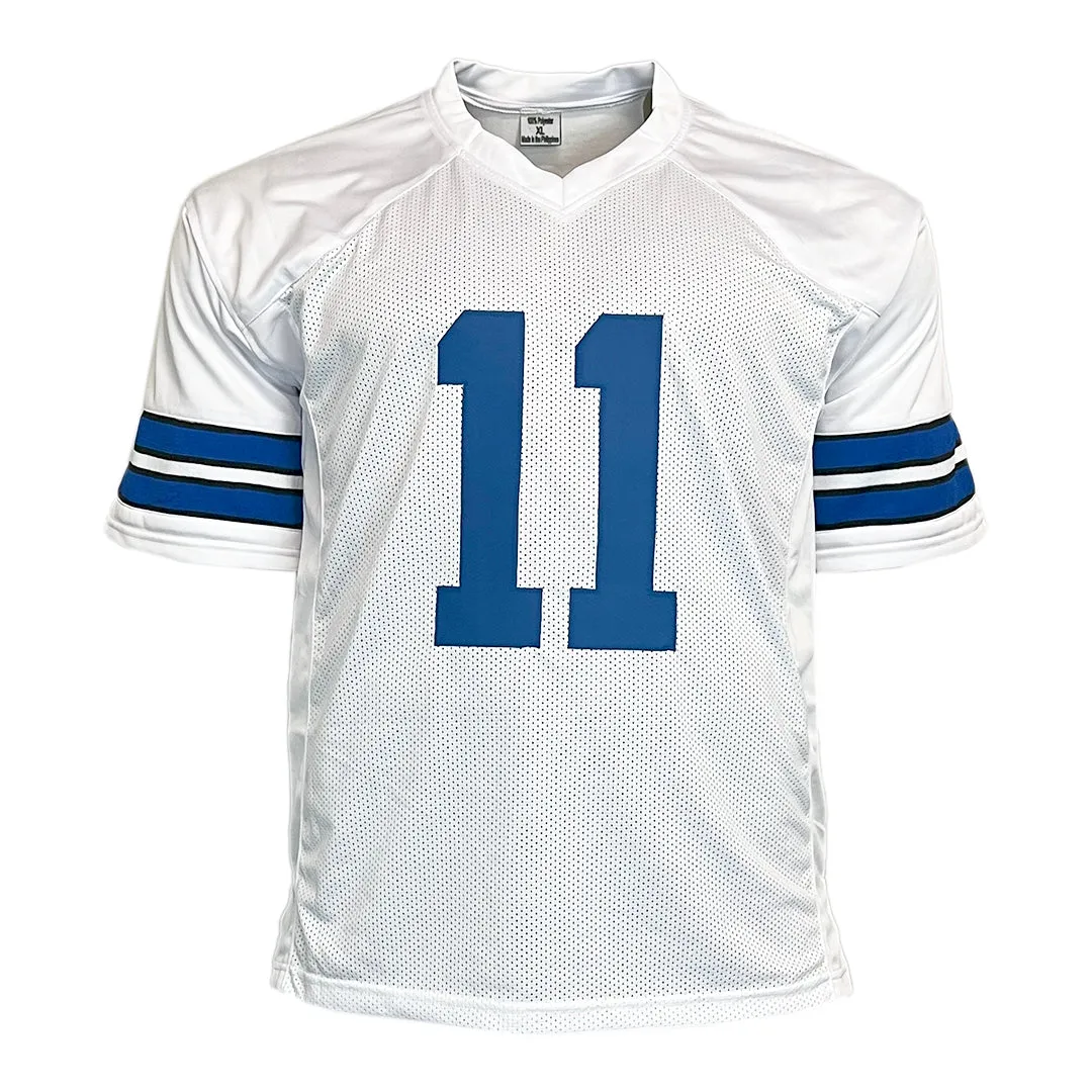 Micah Parsons Unsigned Dallas White Football Jersey