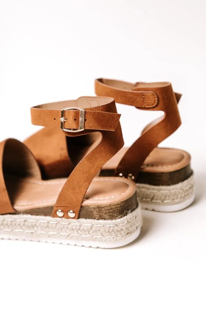 Miranda Espadrille Sandal in Tan