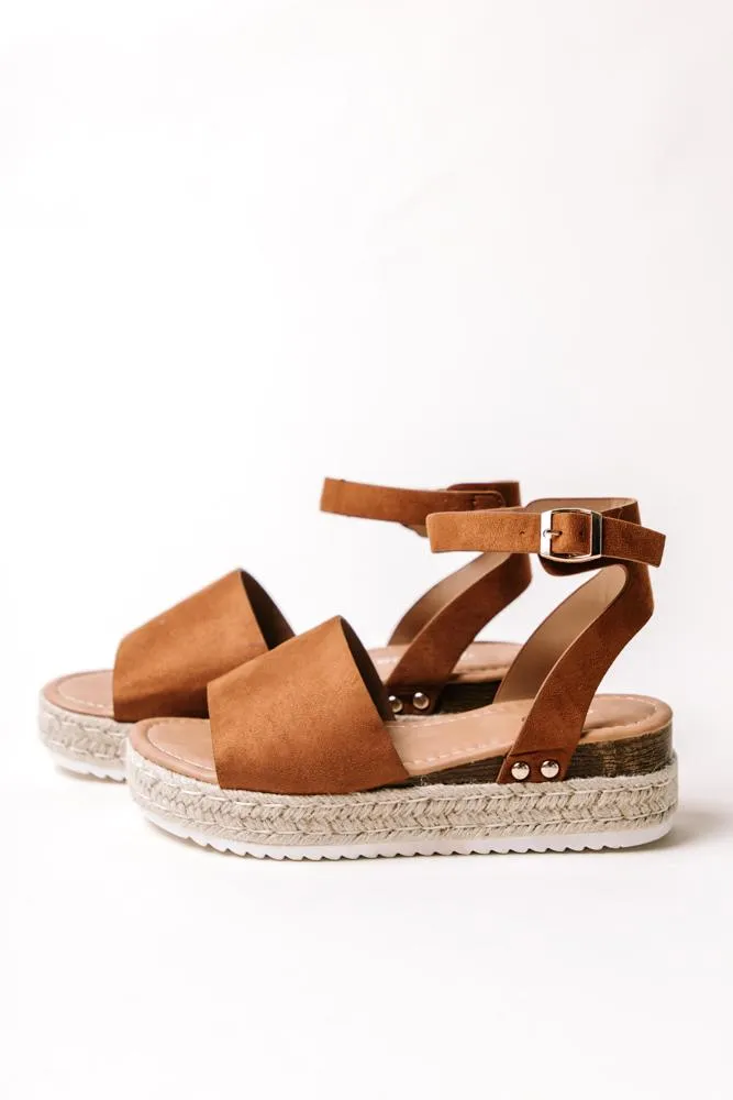 Miranda Espadrille Sandal in Tan