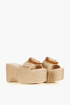 Natural Cleia Platform Sandal